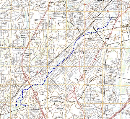 Map of South Branch Rahway River South Branch Rahway river.jpg