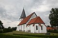 The church St. Marien in Burlage, Landkreis Diepholz