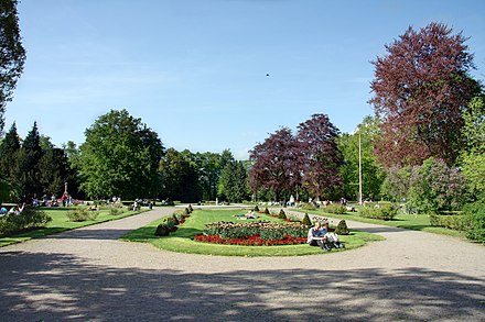 Stadsparken, Lund's main city park.