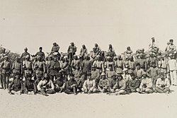Staff of von Kressenstein at El Arish, 1916.JPG