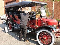 Stanley 30 HP 12-passenger Mountain Wagon (1912–1914) in Germany