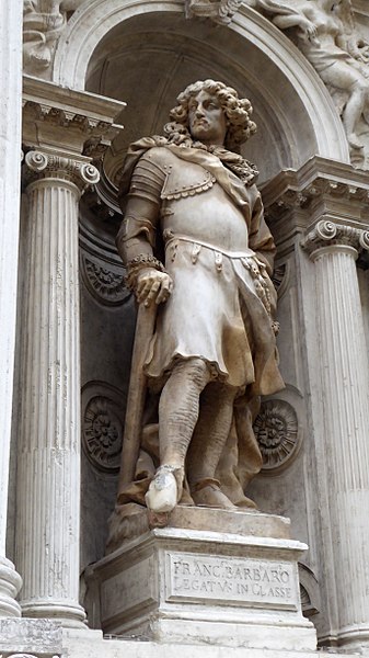 File:Statue on the Santa Maria Zobenigo.JPG