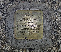 Stolperstein Amalie Jordt.JPG