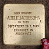 Stolperstein Frankfurter Tor 4 (Frhai) Adele Jacobsohn.jpg