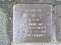 der Stolperstein für Paul Moses