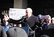 stop the shutdown rally at AFL-CIO 16th street Washington, D.C.