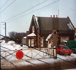 <span class="mw-page-title-main">Stow Bardolph railway station</span> Former railway station in England