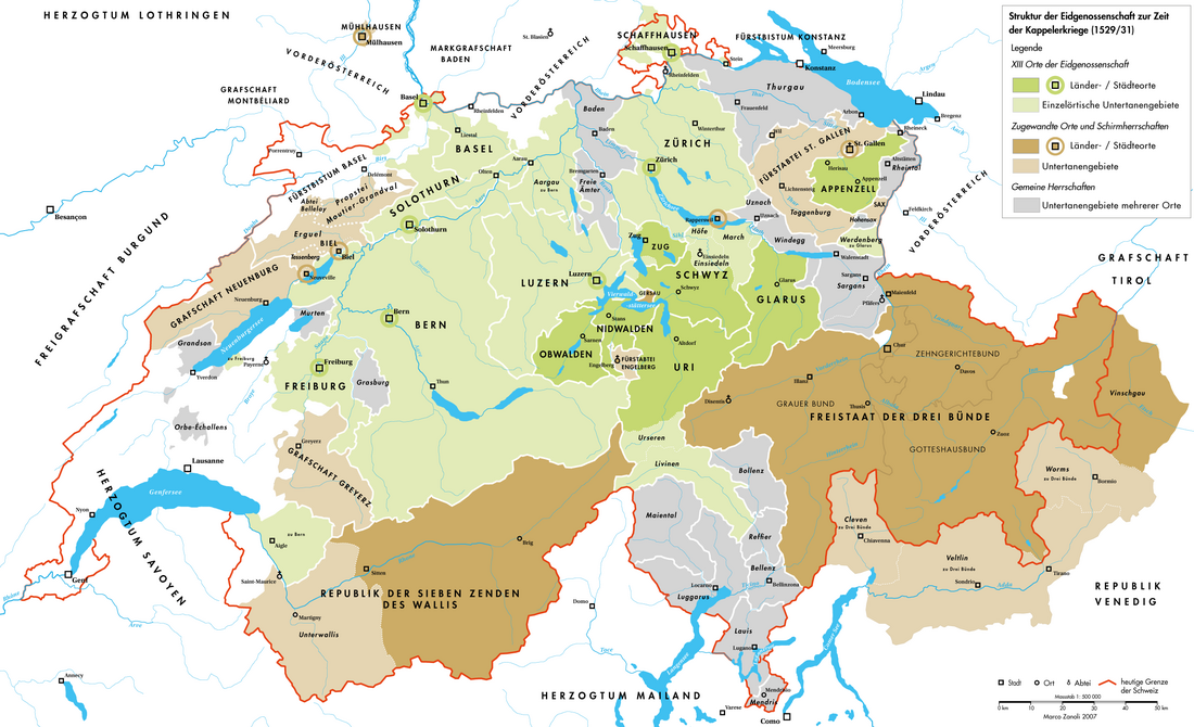 Reforma protestante en Suiza