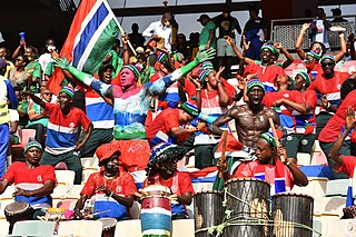 <span class="mw-page-title-main">Gambia at the Africa Cup of Nations</span> Gambia participating at football tournament