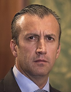 Tareck El Aissami Venezuelan politician and fugitive wanted by the U.S.