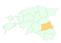 Localização de Condado de Tartu Tartumaa