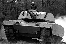 The Teledyne Continental High Performance M60 prototype, 1981. Teledyne Continental High Performance M60 Tank prototype.jpg