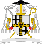 Herb wielkiego mistrza kleryckiego zakonu krzyżackiego