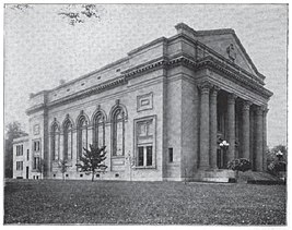 The former Temple K.K. Bene Israel in Cincinnati ca. 1912 Temple K.K. Bene Israel in Cincinnati.jpg