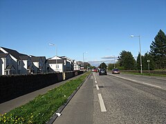 Maisons le long de l'A88