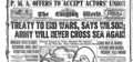 The Evening World on Thursday, September 4, 1919, the night before the edition he is holding
