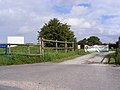 The entrance to Worlingworth Cricket Club - geograph.org.uk - 2570384.jpg