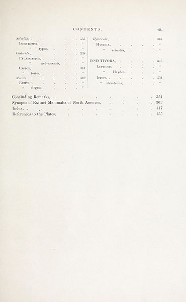 File:The extinct mammalian fauna of Dakota and Nebraska (Page vii) BHL18322080.jpg