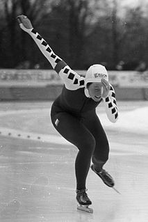 Thea Limbach Dutch speed skater