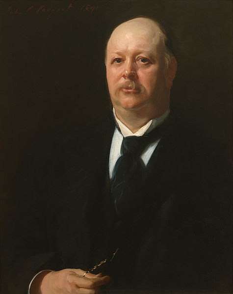 Portrait of Speaker Reed by John Singer Sargent (1891), Collection of the U.S. House of Representatives.
