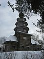 1717年建設の木造教会（主の昇天教会）