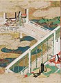 Tosa Mitsunobu - The Maidens (Otome), Illustration to Chapter 21 of the Tale of Genji (Genji monogatari) - 1985.352.21.A - Arthur M. Sackler Museum.jpg