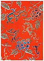 Motif floral. Illustration tirée de la revue d'art Bijutsu Sekai (Monde de l'Art) (1893-1896)