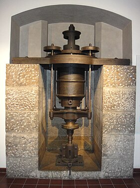 Fourneyron-Turbine in Deutsches Museum, München