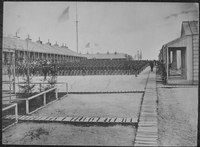 Soldiers at Camp William Penn