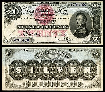 $20 (Fr.307) Stephen Decatur