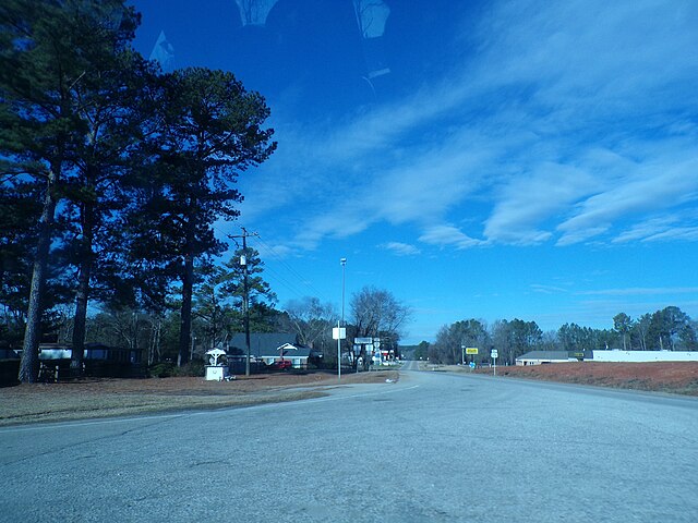 US-176 and SC-202 intersection in Pomaria, SC