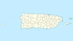 Map of Puerto Rico showing the locations of mass shootings