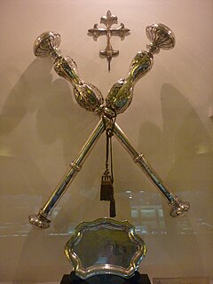 <span class="mw-page-title-main">Maces of the Rector Magnificus of the University of Santo Tomas</span> 17th-century silver maces
