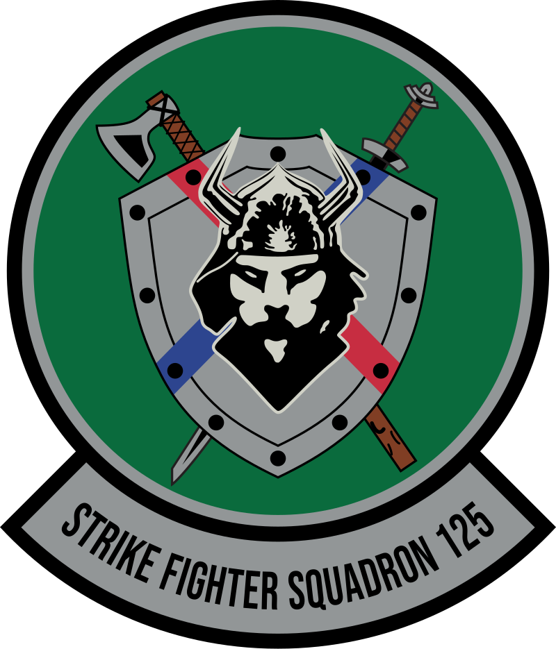 VFA-125 Rough Raiders Squadron Patch – Sew On - Squadron Nostalgia