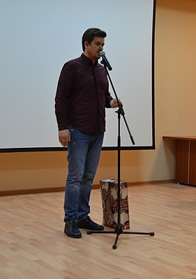 Ледяйкин Евгений, председатель НКО «Эрзянь вайгель» (Москва).