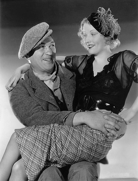 With Margot Grahame in The Informer (1935)