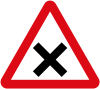 Crossroads without priority