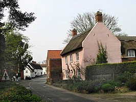 Ludham, gezien vanaf Yarmouth Road