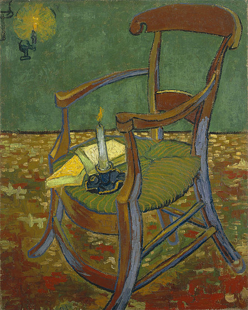 "Van Gogh's Chair" by Vincent van Gogh