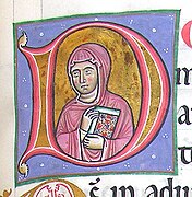 Saint Bertin psalter illumination