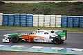 Liuzzi testing at Jerez, February