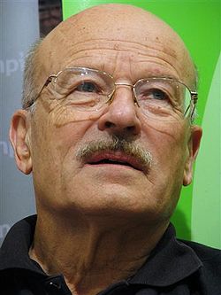 Volker Schlöndorff na festivalu v Lodži v listopadu 2009