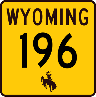 <span class="mw-page-title-main">Wyoming Highway 196</span> State highway in Wyoming, United States