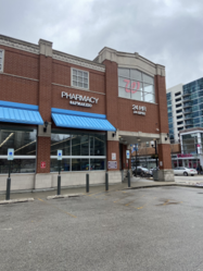 The local Walgreens is ornamented with the addition of Greek translations on the storefront signs. Walgreensingreektown.png