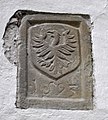 Wappenrelief mit Adler (damaliges Stadtwappen), 1593