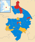 Thumbnail for 2005 Warwickshire County Council election