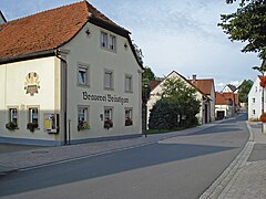 Ehemalige Brauerei in Weisbrunn (aufgelöst 2011)
