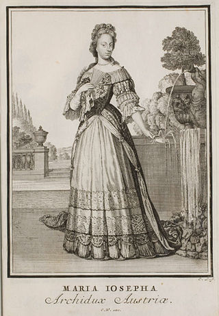 <span class="mw-page-title-main">Archduchess Maria Josepha of Austria (1687–1703)</span> Archduchess of Austria