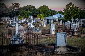 The West End Cemetery in July 2019 West End Cemetery, Townsville.jpg