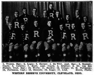 <span class="mw-page-title-main">1908 Western Reserve football team</span> American college football season